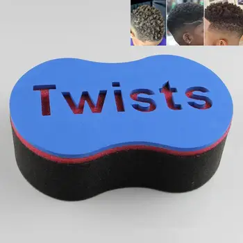 

New Men Double Wave Magic Hair Twist Sponge Brush Dreadlocks Curly Brush Sponge