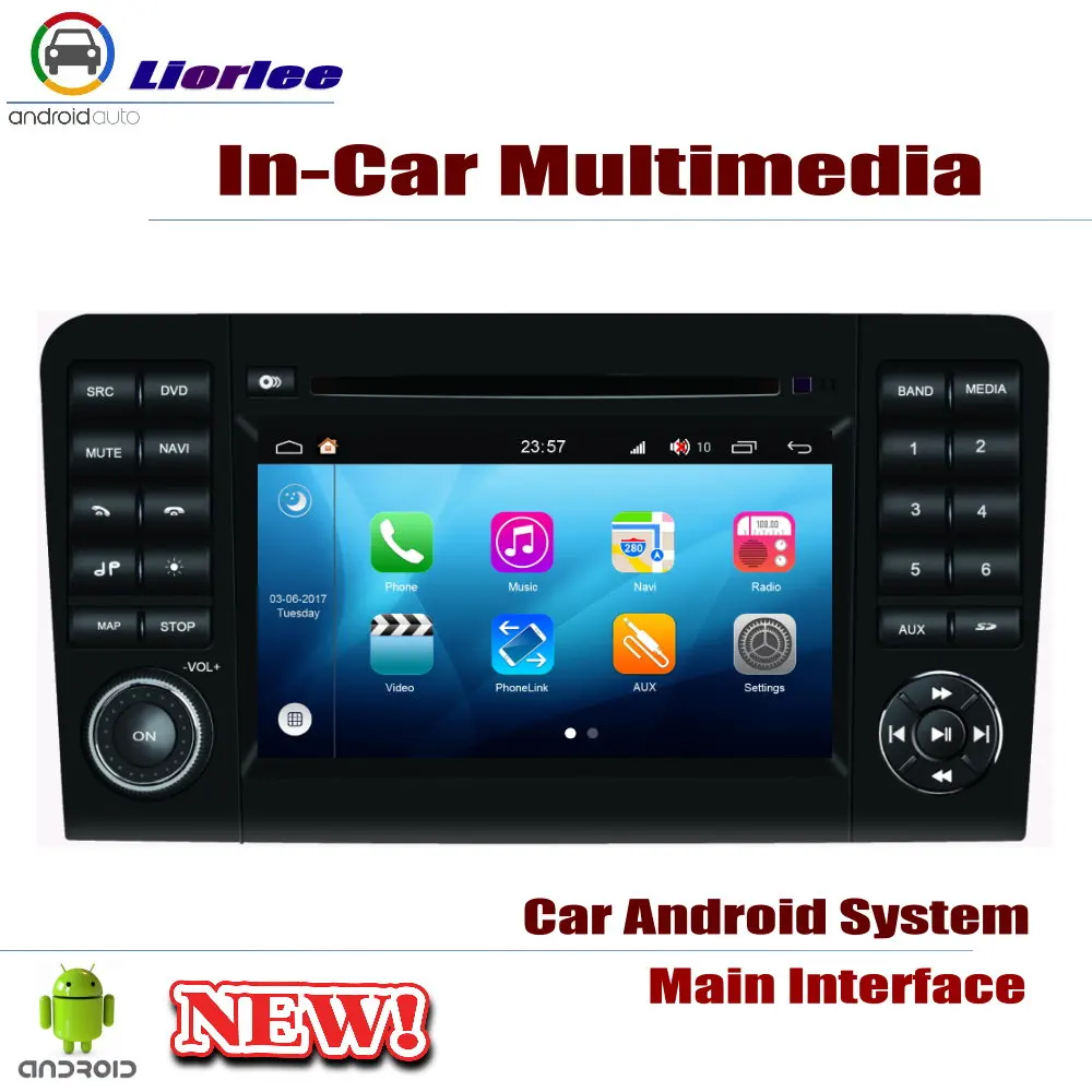 Perfect For Mercedes Benz GL X164 2007-2012 Car Android Player DVD GPS Navigation System HD Screen Radio Stereo Integrated Multimedia 1