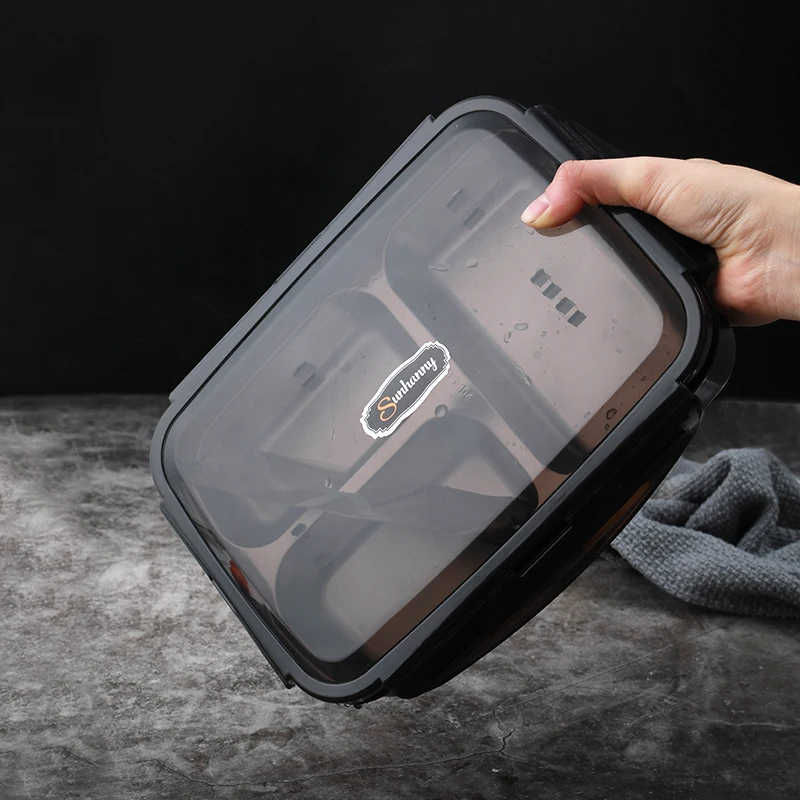 Sunhanny переносная коробка для ланча детей школы 304 из нержавеющей стали Bento Box