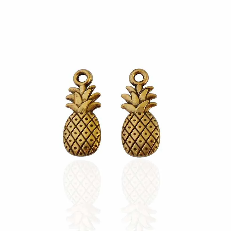 ZXZ-20pcs-Antique-Gold-Tone-Pineapple-Charms-Pendants-2-Sided-for-Necklace-Bracelet-DIY-Jewelry-Making