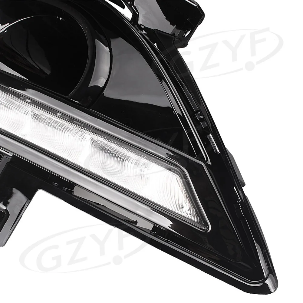 LED Daytime Running Light Turn Signal Light Lamp Assembly For Ford Fusion/Mondeo 2013-2015 Pair