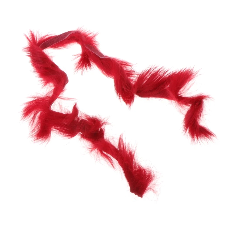 

1Pc Rabbit Zonker Strips Fly Fishing Tying Barred Vertical Cut Streamer Hair