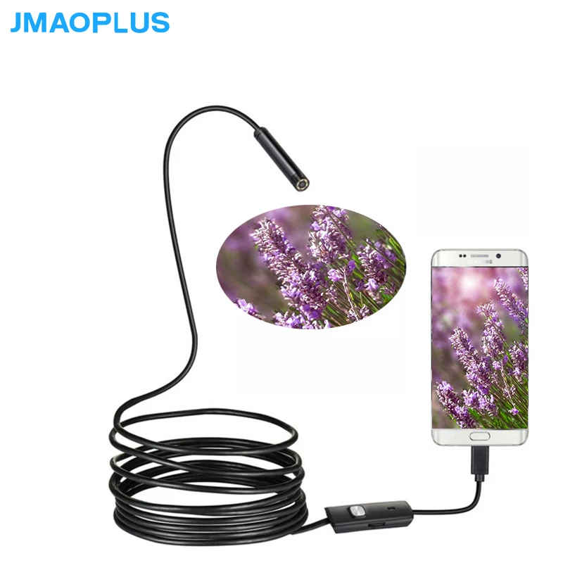 

Endoscope 5.5mm Cables Mini USB Camera Phone Android USB Camera Endoscope IP67 Waterproof Snake Camera With 6 Led Andriod Device