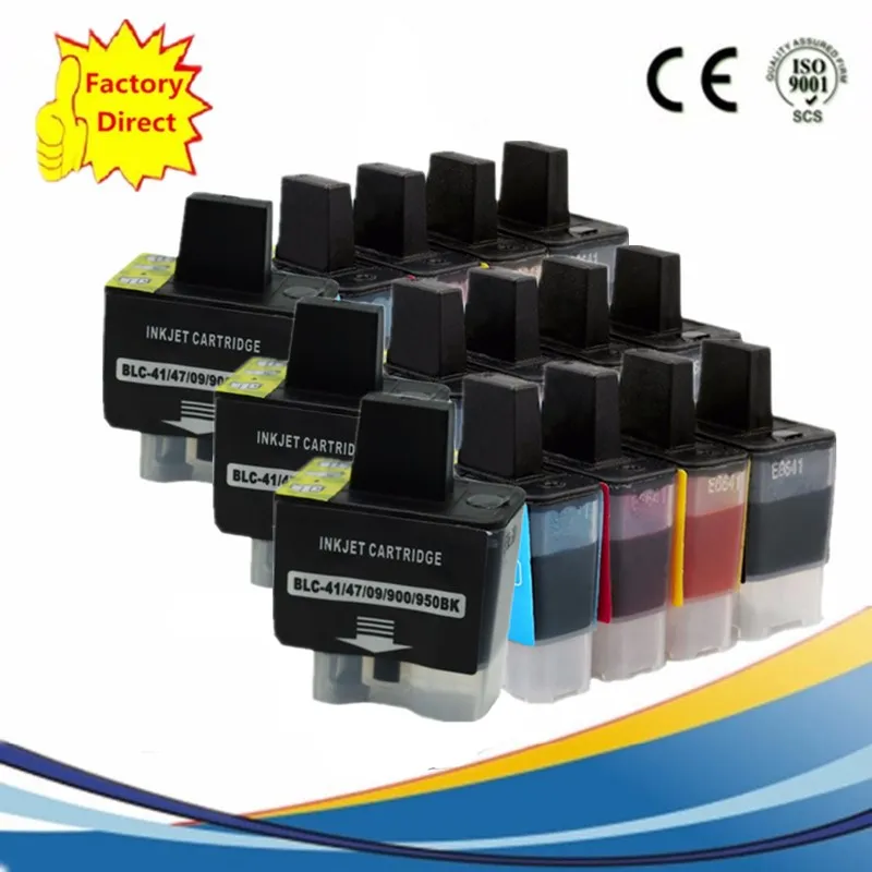3SET 3BK 15PCS LC 09 41, 47(Европа) 900 950 чернильные картриджи Замена MFC 615CL 620CN 620CLN 640CW 820CN 820CW 830CLN 830CLWN 840CLN - Цвет: 3SET 3BK 15PCS