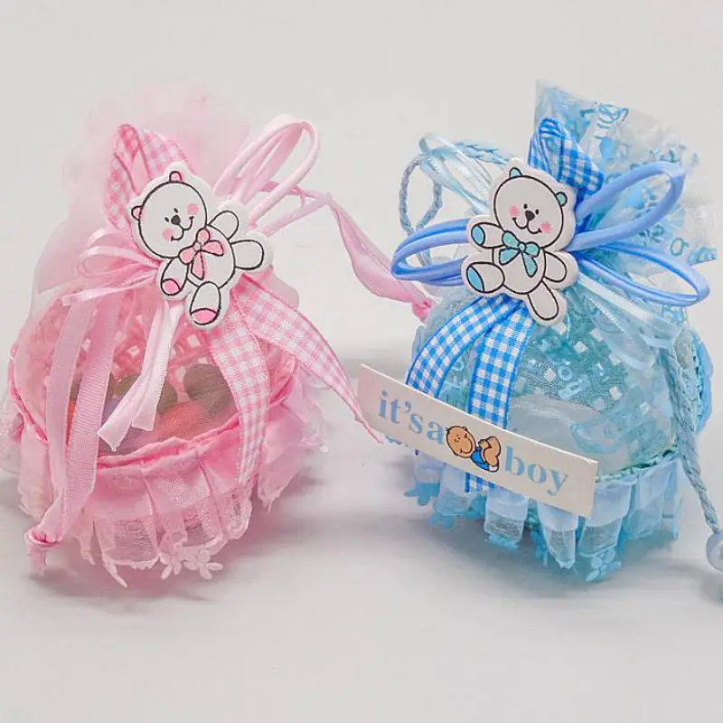 baby shower organza bags