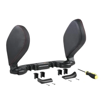 

U-shaped neck Car Seat Headrest Travel Rest Neck Pillow Support Solution for Retractable Kids Adults Auto Seat Head Cushion