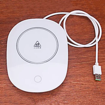 

Gravity induction USB Warmer Automatic Work Cup Pad Gadget Kitchen Tools usb Warm Heater Mat for PC Power Bank Plug Adapter