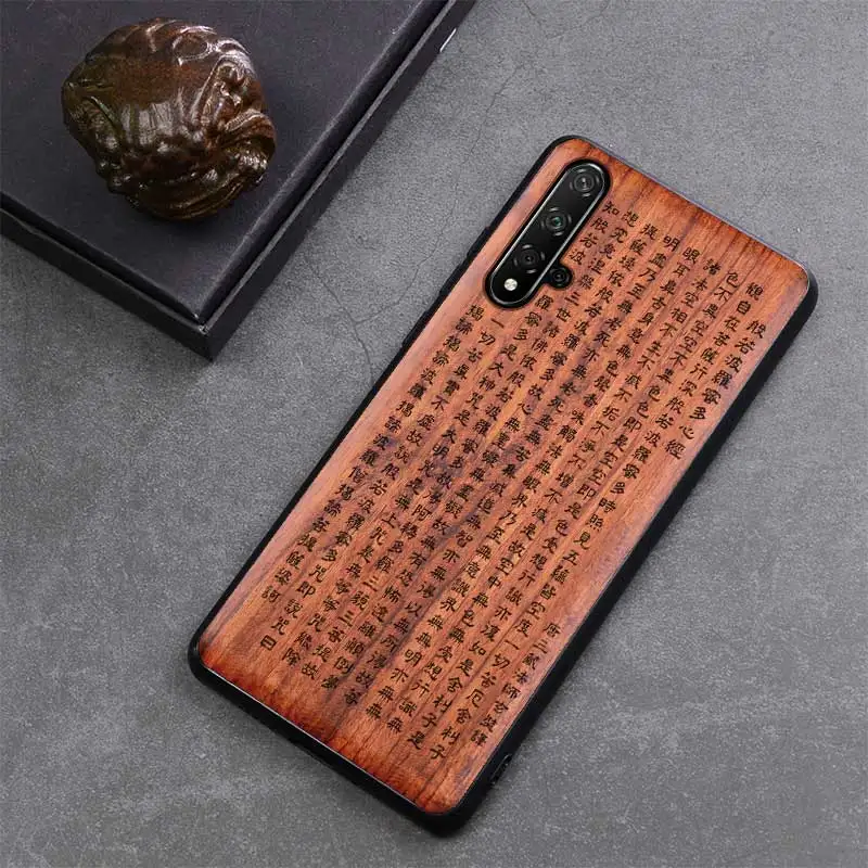 Чехол Boogic для Honor 20, чехол из натурального дерева, huawei Honor 20 Pro, палисандр, ТПУ, ударопрочный чехол для телефона, чехол Honor20 - Цвет: color 10