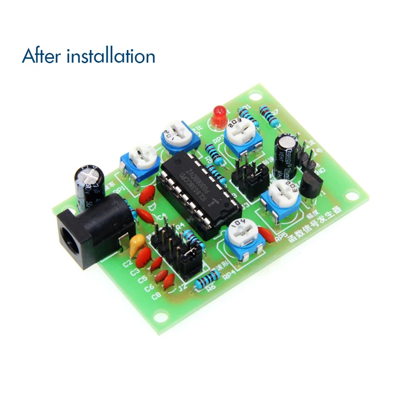 ICL8038 функциональный сигнальный комплект генератора многоканальный генератор сигналов электронный производственный тренировочный diy части 10 кГц-450 кГц
