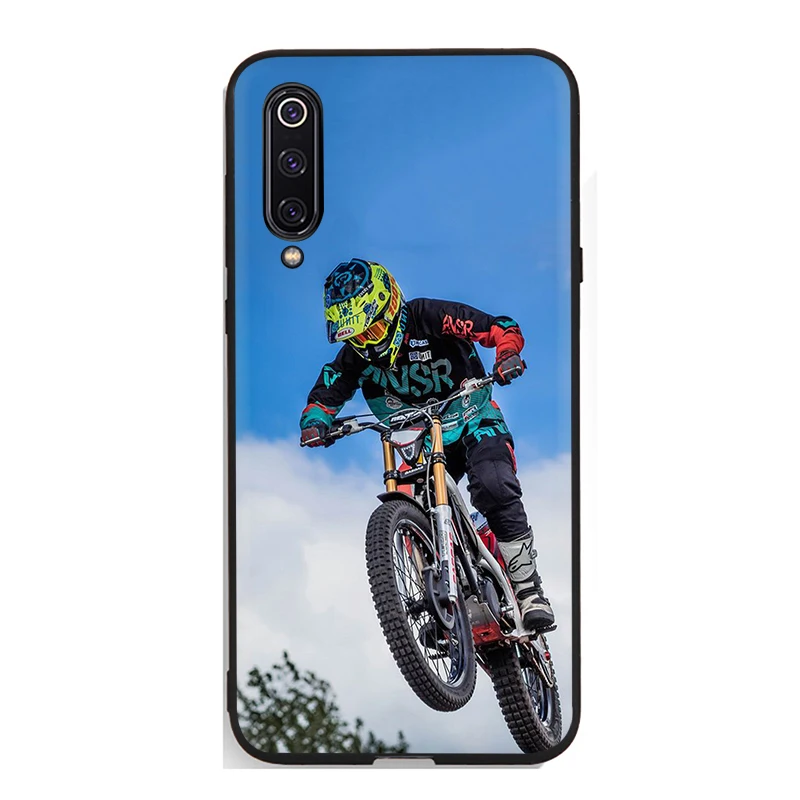 Потрясающий мягкий чехол для телефона на горном велосипеде Xiaomi mi A3 9T CC9E Pro 6 8 9 SE A1 A2 5X 6X Lite F1 mi x 2S MAX 3 - Цвет: B8