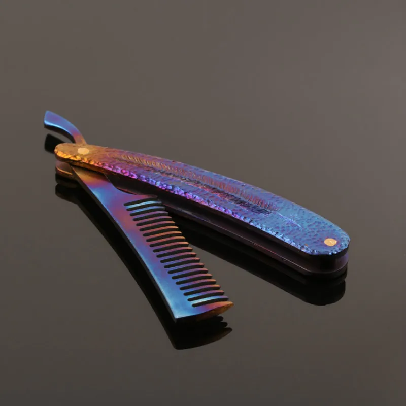 

Semi-finished Pure titanium comb DIY Vampire Razor-type comb