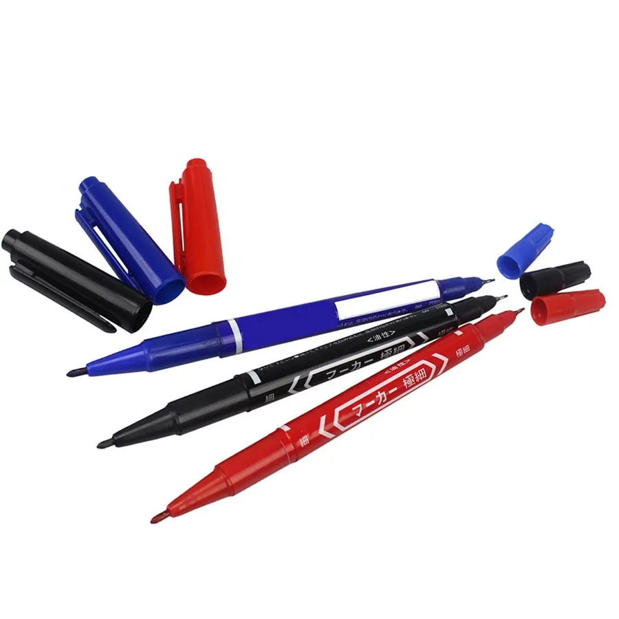 

Free shipping 5pcs Smart Electronics CCL Anti-etching PCB Circuit Board Ink Marker Double Pen For DIY PCB