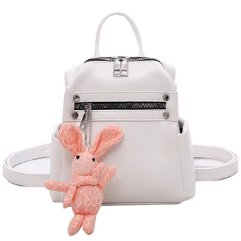 

NEW-Korean Version Of The Mini Multi-Purpose Pu Backpack Female Fashion Wild Student Small Backpack Tourism Tide