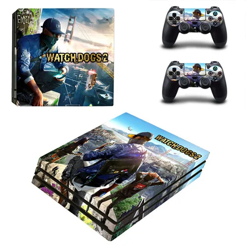 Watch Dogs 2 PS4 Pro Skin Sticker For Sony PlayStation 4 Console and  Controllers PS4 Pro Skin Stickers Decal Vinyl|stickers for|stickers for  sonysticker decal - AliExpress