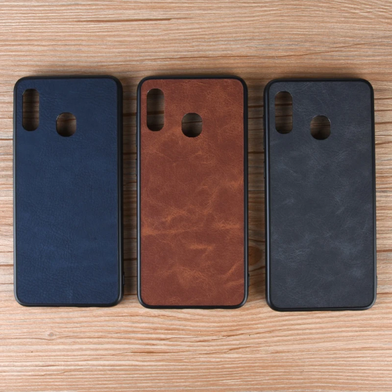 Samsung Galaxy A30 PU leather+PC+TPU hard case YB_8