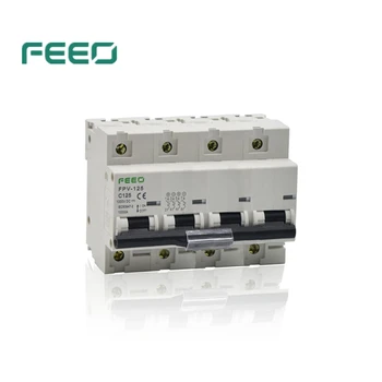 

FEEO 4P 125A DC 1200V Circuit breaker FOR PV System C curve MCB FPV-125
