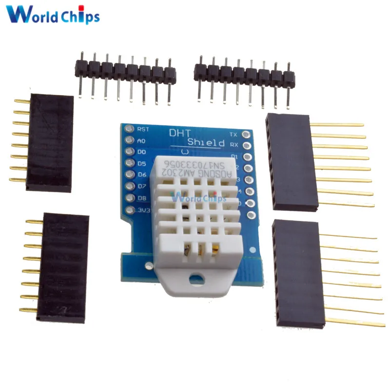 

DHT22 AM2302 For Wemos D1 Mini Shield Digital Temperature and Humidity Sensor Board Module for Wemos