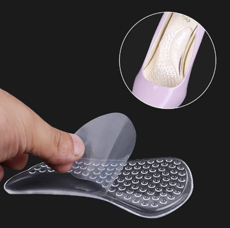 

Silicone Insoles for Women Shoes Orthotic Arch Support Gel Pads Non-slip Pain Relief Flat Feet Shoes Insoles