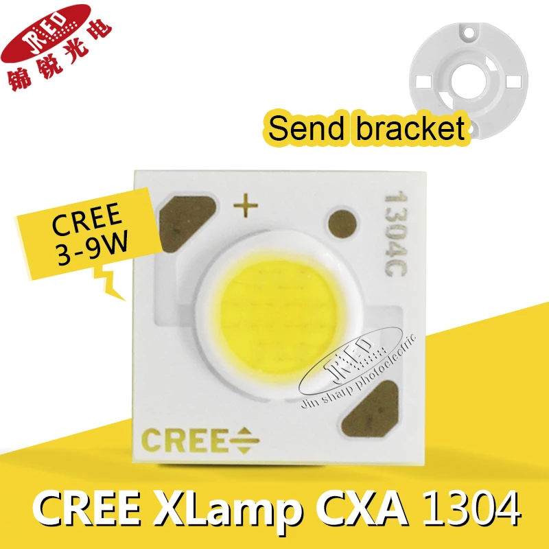 

10/20pcs cree cxa1304 COB led chip xlamp cxa1304 cob 9V 3W 9w cree chip Diode chip light emitter high-power white warm 5000K