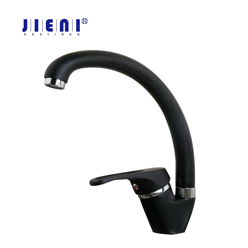 

360 Swivel degree rotation Kitchen Faucet Single Handle for Kitchen Basin Sink Mixer Tap Black Painting Water Mixer