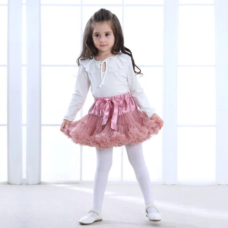 Юбка-пачка для маленьких девочек милая детская фатиновая юбка принцессы Летняя детская Праздничная юбка из тюля с радугой танцевальная петтишка для девочек
