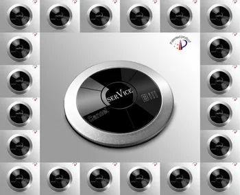

Free shipping! Waterproof multi-buttons with 3 options, service, cancel, bill , wireless waiter service transmitter, 21pc pager