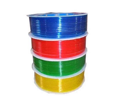plástico tubo flexível pu10 * 6.5 tubulação de poliuretano azul
