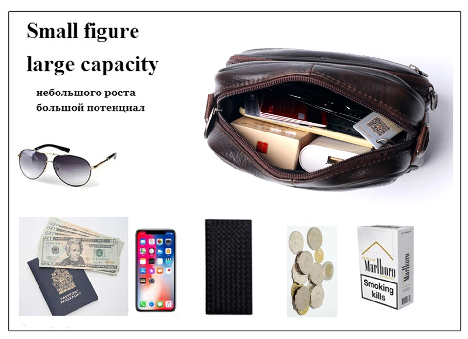 Homens Marca de Luxo Designer Messenger Bags