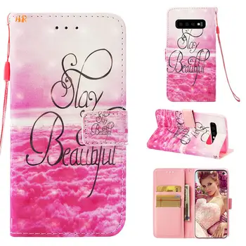 

30pcs Flip Leather Case on For Fundas Samsung Galaxy S10 S10e S10Lite S10 Plus S9 S8 Note9 A5 A3 J5 J7 Wallet Cover Phone Case