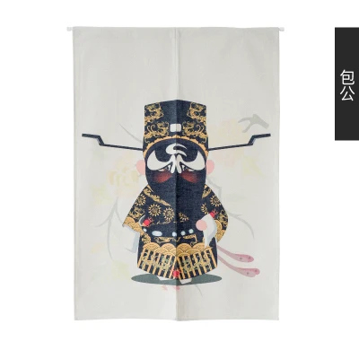 

Beijing opera mask creative new Chinese national facebook door curtain decoration hanging bedroom living room kitchen home bar
