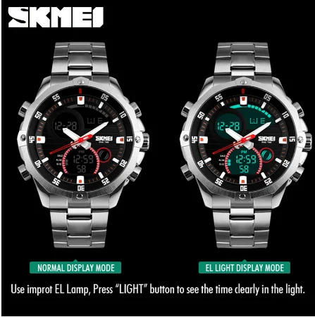  Men's Sports Watches Stainless Steel Quartz Chronograph Watch Top Luxury Brand  Wristwatchwes Men's