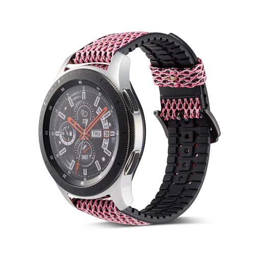 22 мм Универсальный браслет для samsung Galaxy Watch 46 мм/gear S3 Classic/S3 Frontier huawei watch gt ремешок силиконовый браслет - Цвет ремешка: 5