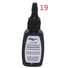 Draom зеленого цвета, Перманентный макияж, пигмент, профессиональное коричневое 15 мл/бутылка(1/2 OZ) косметические чернила для татуировки краски для лица губ для бровей 5 шт./лот