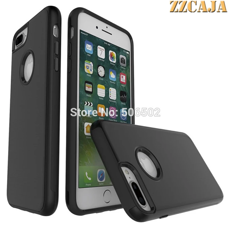 ZZCAJA For iPhone 8 7 Plus Cases Super Slim High Quality Armor Shockproof 2 in 1 Back Phone Covers For iPhone 6S 7 8 Plus 5S SE 1-plus-5-cover : image ZZCAJA For iPhone 8 7 Plus Cases Super Slim High Quality Armor Shockproof 2 in 1 Back Phone Covers For iPhone 6S 7 8 Plus 5S SE 1-plus-5-cover