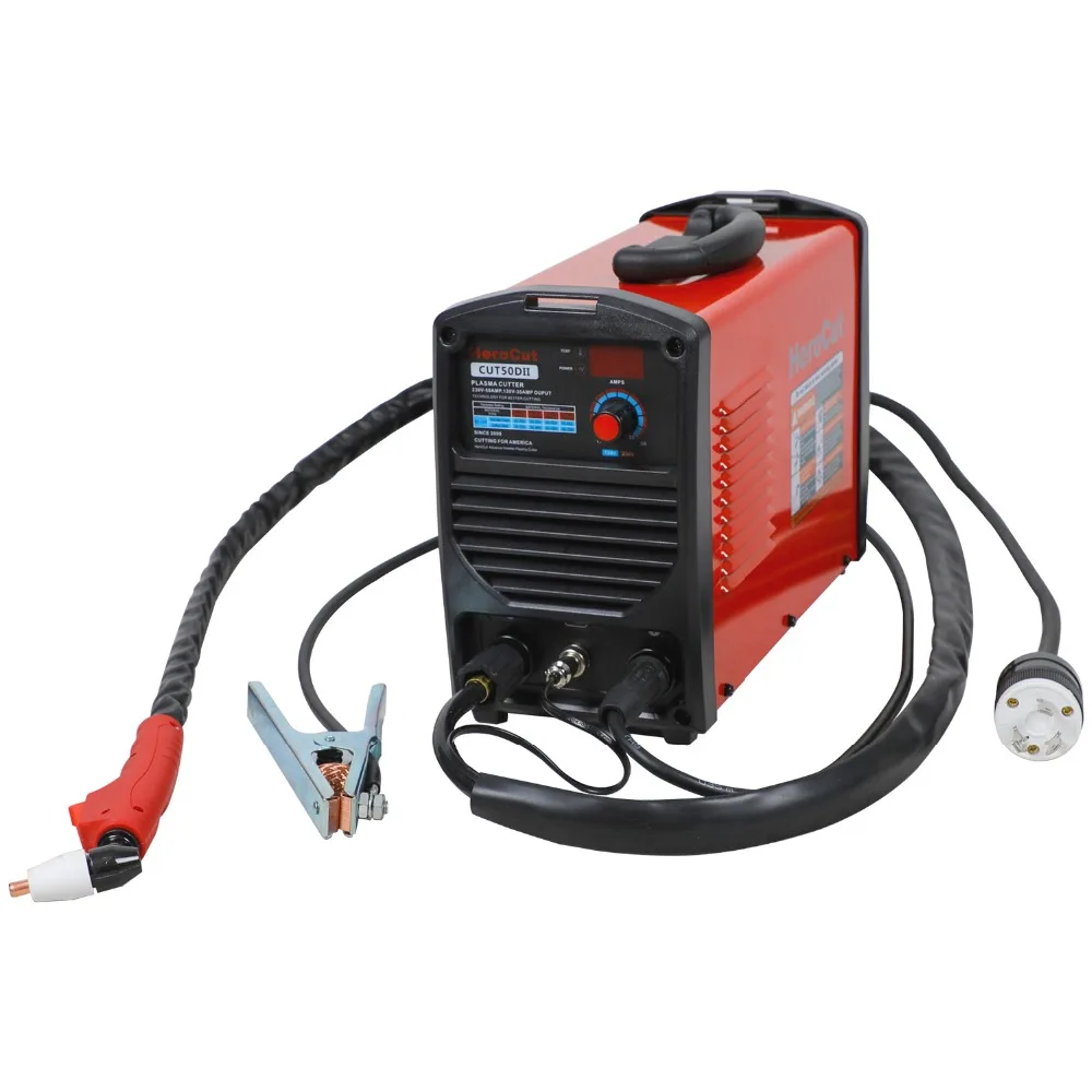 IGBT Plasma Cutter CUT50II/CUT50D 190V-250V Arcsonic Plasma cutting machine cutting show