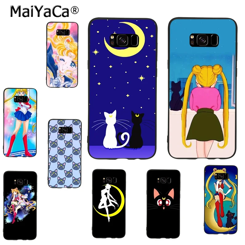 Сейлор Мун Ca Новинка Fundas чехол для телефона samsung galaxy s9 plus note10 note9 note8 s20ultra s10e note20 s8