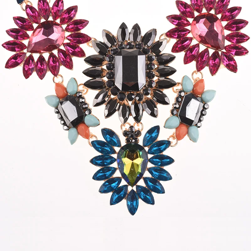PPG& PGG брендовые металлические массивные ожерелья для женщин, богемные цветные чокер с подвеской, массивные ожерелья, свадебные ювелирные изделия