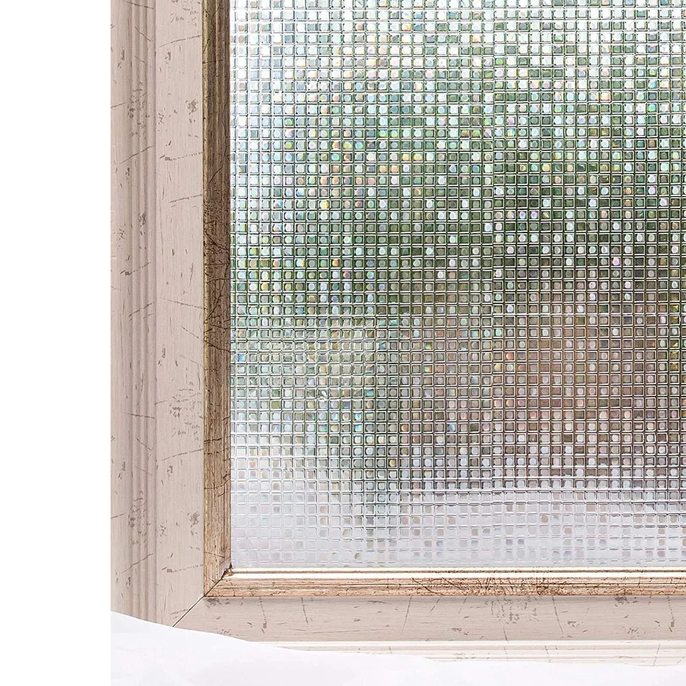 

Funlife 30/45/60x200cm Window Film 3D Static Privacy Decoration Self Adhesive for UV Blocking Heat Control Glass Stickers