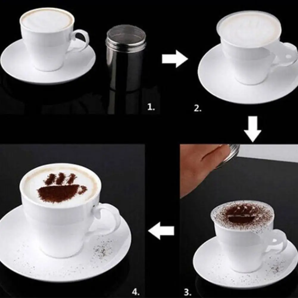 16 шт./компл. DIY украшения торта капучино FoamTool утолщаются кофе латте