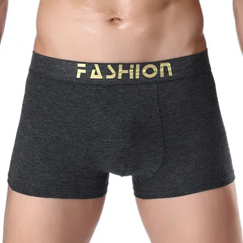 

Fashion Men Underwear Soft Boxers Shorts Cotton Boxer Man Solid Letter Male Underpants Plus Size Boxers Mens Underwear Panties
