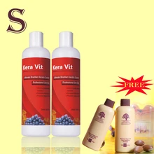Hair treatment keratin hair straighenting buy 2 pcs get one free kera kit Free Shipping