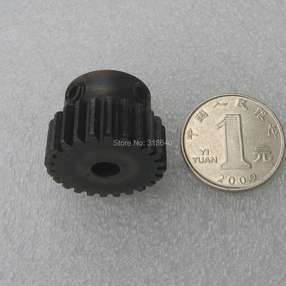 Piñón de engranaje recto 1 M 24 T 24 dientes Mod 1 ancho 10mm diámetro 6mm 8mm 10mm dientes derecha engranaje transmisión RC para el tanque del coche