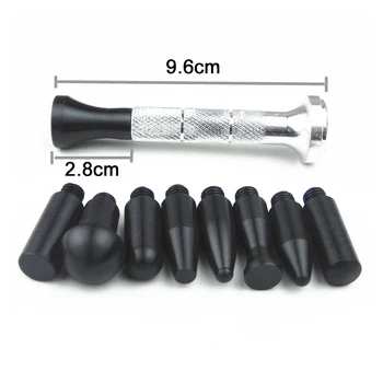 

Repair Tool Car Dent Repair Hail Removal Tools Auto Hail Removal Repair Pen Hand Knock Down Tools 9 Heads Tool Paintless