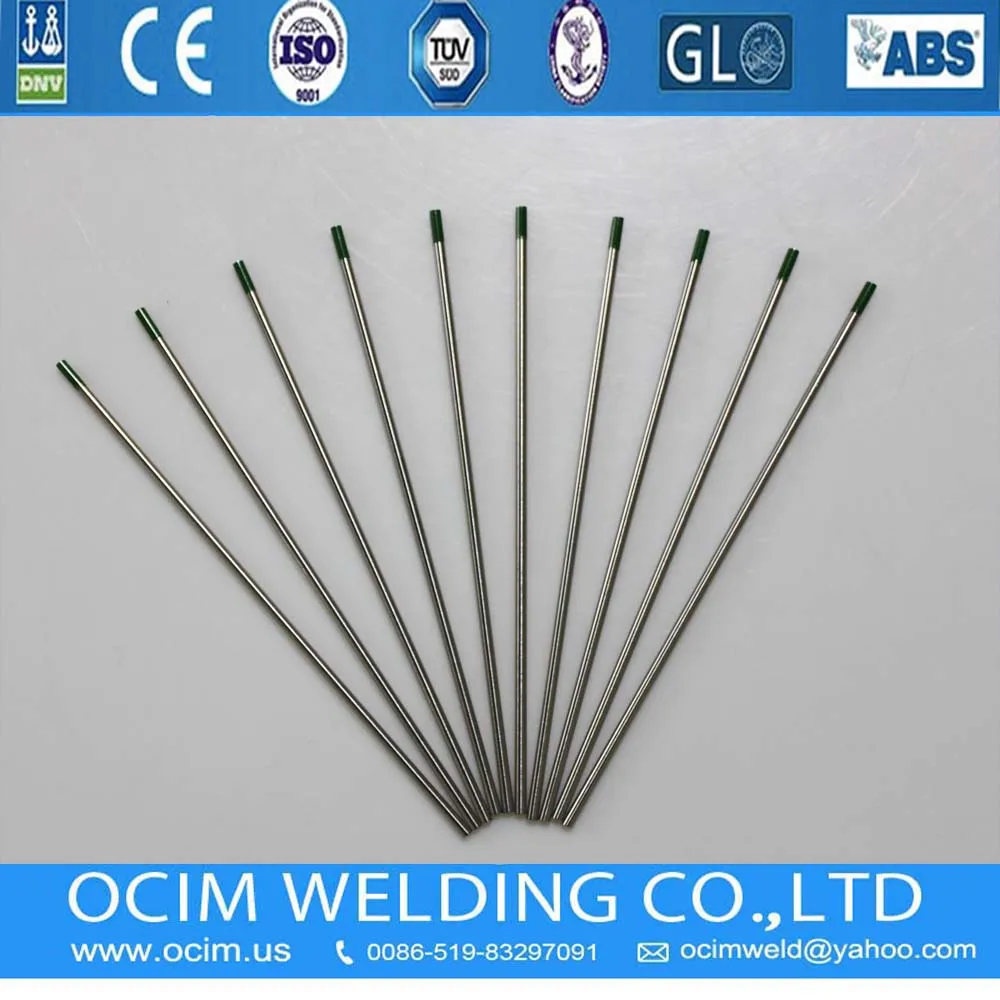 10PCS WP 2.0*150MM Pure TIG Welding Tungsten Rod Electrodes Pure