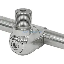 Нержавеющая сталь морской антенный кронштейн для рельсового монтажа подходит для 7/8-" трубки