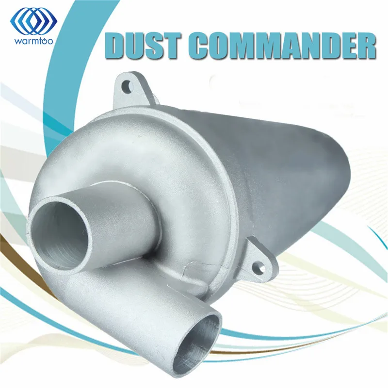 

SN25T5 Aluminium Alloy Cyclone Dust Collector Filter Separator Collector Vacuums Cleaner Filter Home Industrial Duct Collector