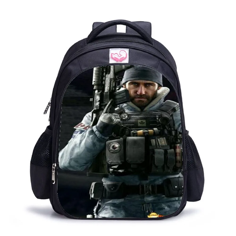 Новое поступление, рюкзак Rainbow Six Siege, для взрослых, онлайн игра, персонаж, Sac A Dos, для подростков, дорожная сумка, школьный рюкзак, рюкзак
