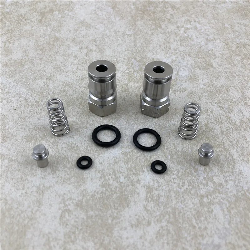 Homebrew Beer Keg Ball Lock Post GAS & LIQUID With Poppet Valve 1932-18 (1)