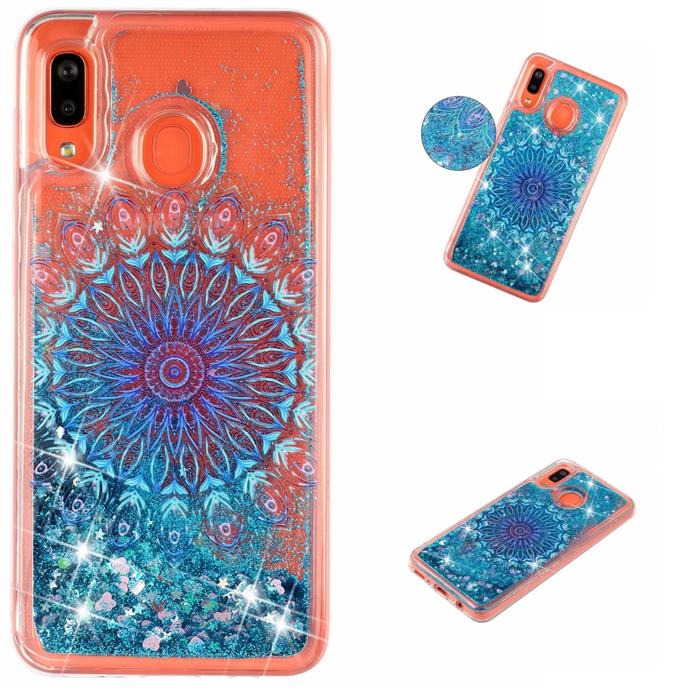 Для samsung Galaxy A40 A405 динамичный, жидкий песок крышка SM-A405FN/DS SM-A405FM/DS SM A405FM/DS A405FN/DS мягкий блестящий чехол