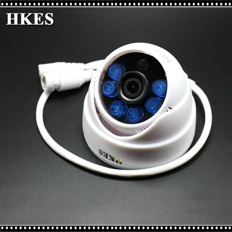 

HKES 26pcs/lot free shipping HD 1080P IP Camera 2MP Network surveillance camera with wide angle lens 3.6mm